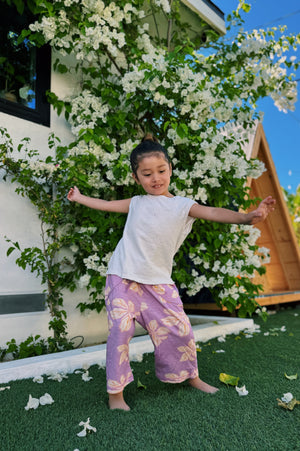 KIIKII PANT LUCA - LAVENDER LEI