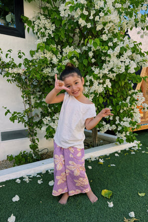 KIIKII PANT LUCA - LAVENDER LEI