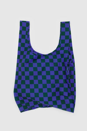 IRIS GREEN CHECK BAGGU