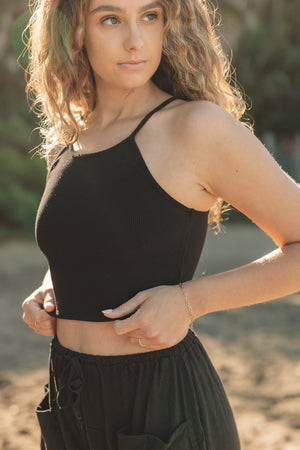 EVERYDAY ACTIVE TANK TOP - LAVA BLACK