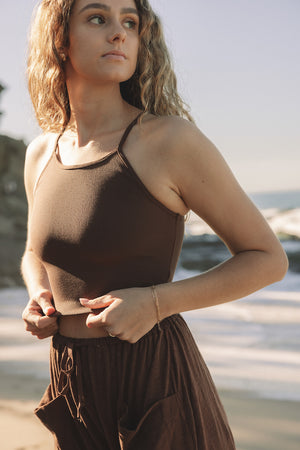 EVERYDAY ACTIVE TANK TOP - CACAO