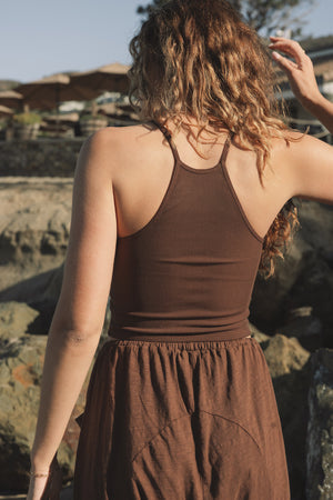 EVERYDAY ACTIVE TANK TOP - CACAO