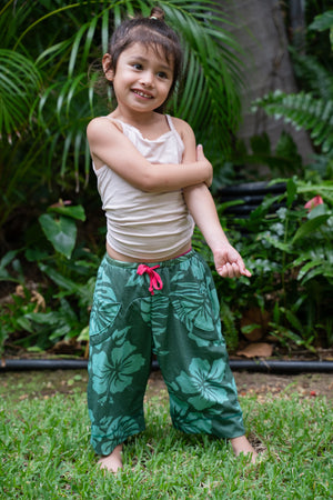 KIIKII PANT LUCA - DOLKII X LAS OLITAS - GREEN