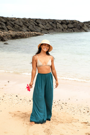 PANT LOLA - BLUE HAWAI'I