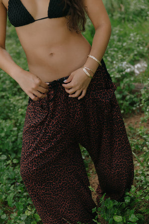 PANT LUCA - COCO LEOPARD