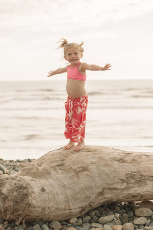 KIIKII PANT LUCA - PINK PLUMERIA