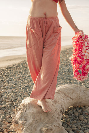 PANT LUCA - MAUVE CLOUD