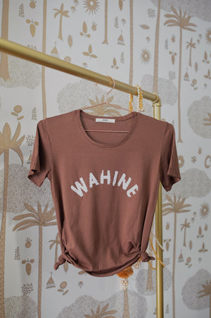 TEE WAHINE - CACAO