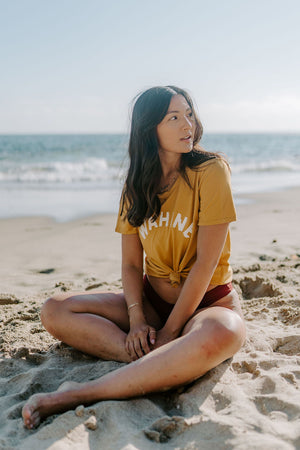 TEE WAHINE - PINEAPPLE