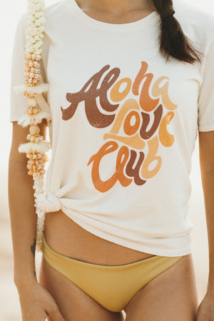 TEE ALOHA LOVE CLUB '19 - COCONUT