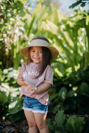 KIIKII TEE WAHINE - ROSE CLOUD