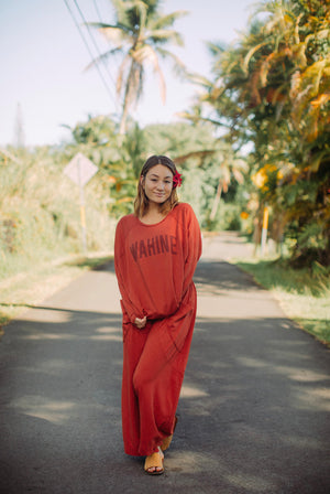 PANT LUCA - LEHUA RED