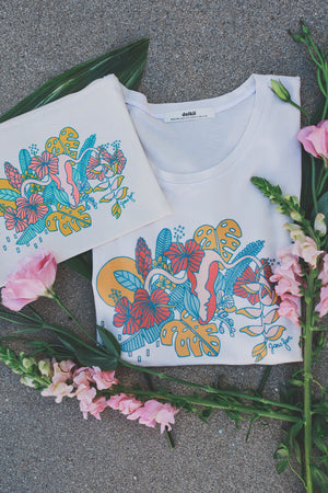 TEE TROPICAL UTERUS - JANA LAM - MOONSTRUCK