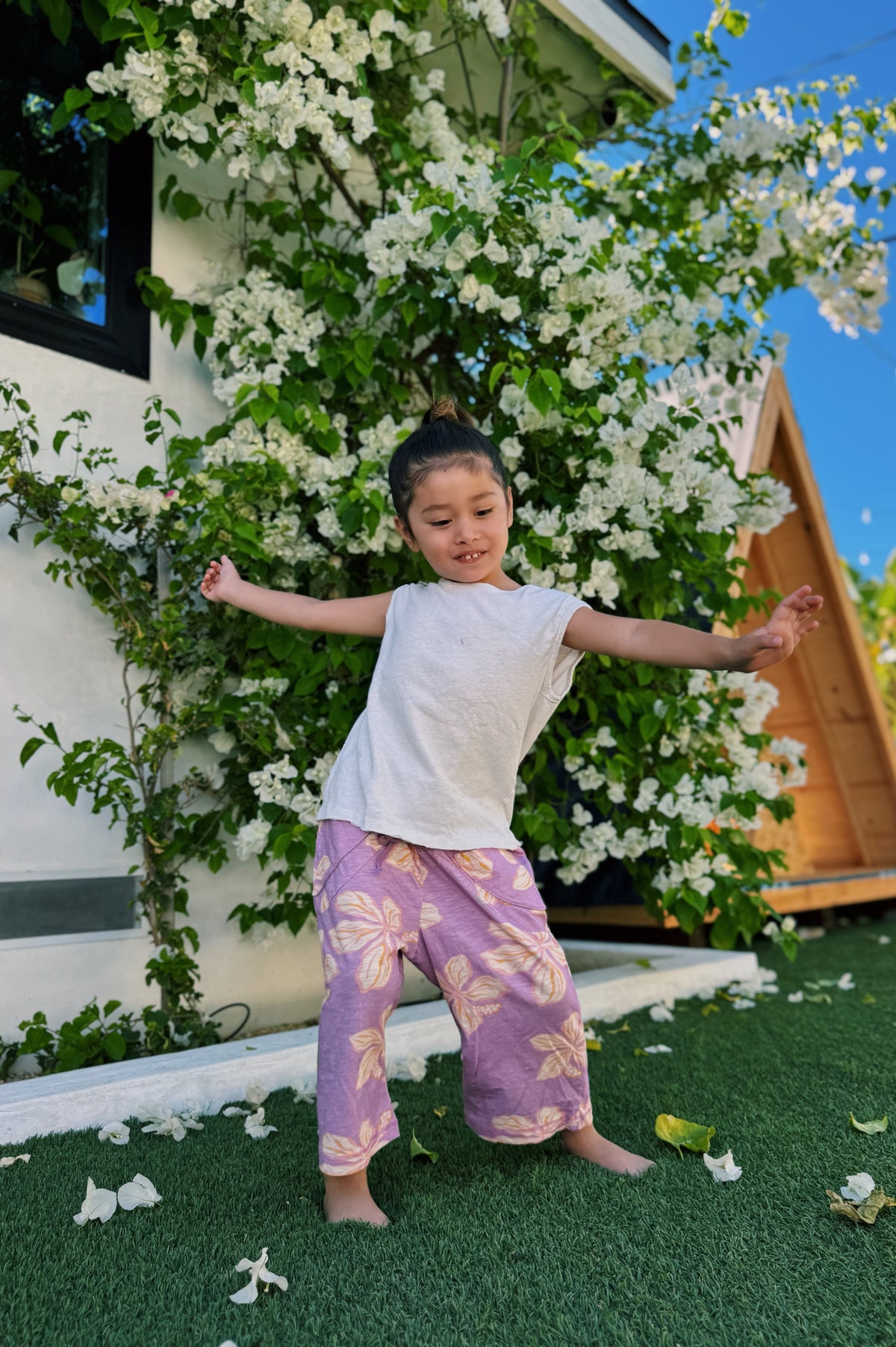 KIIKII PANT LUCA - LAVENDER LEI