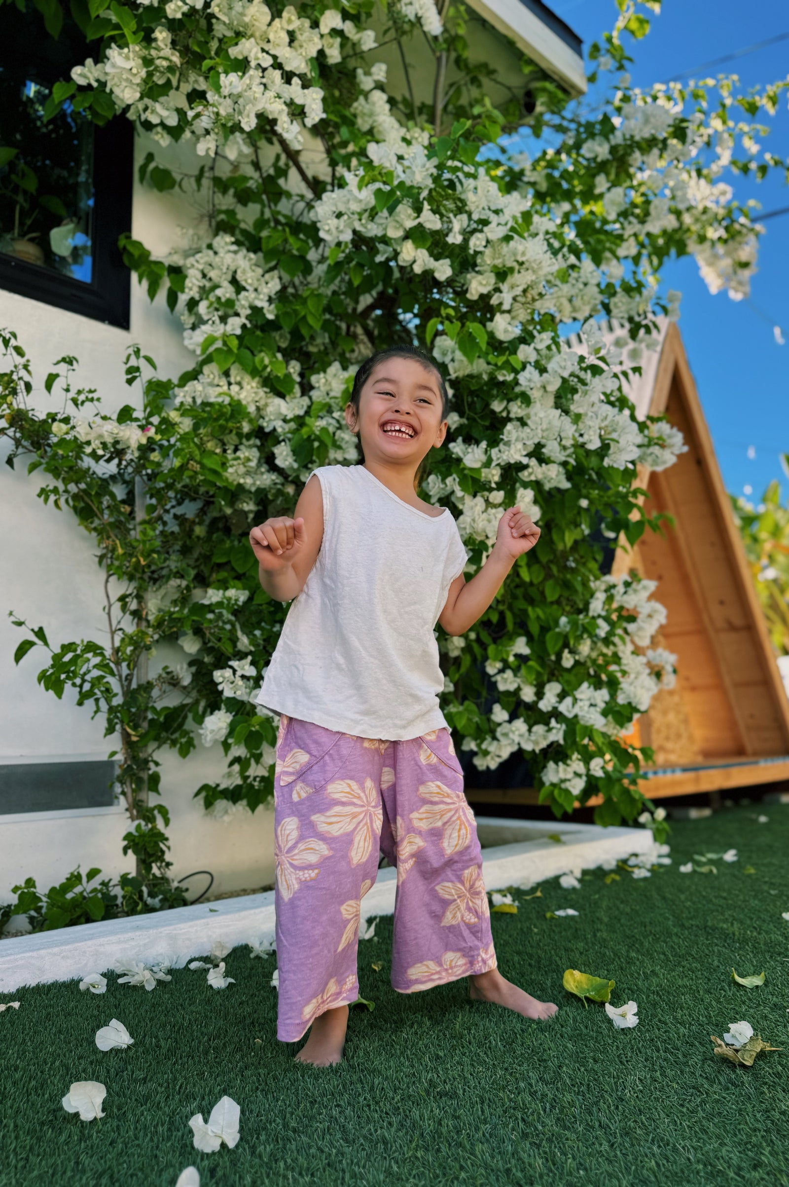 KIIKII PANT LUCA - LAVENDER LEI