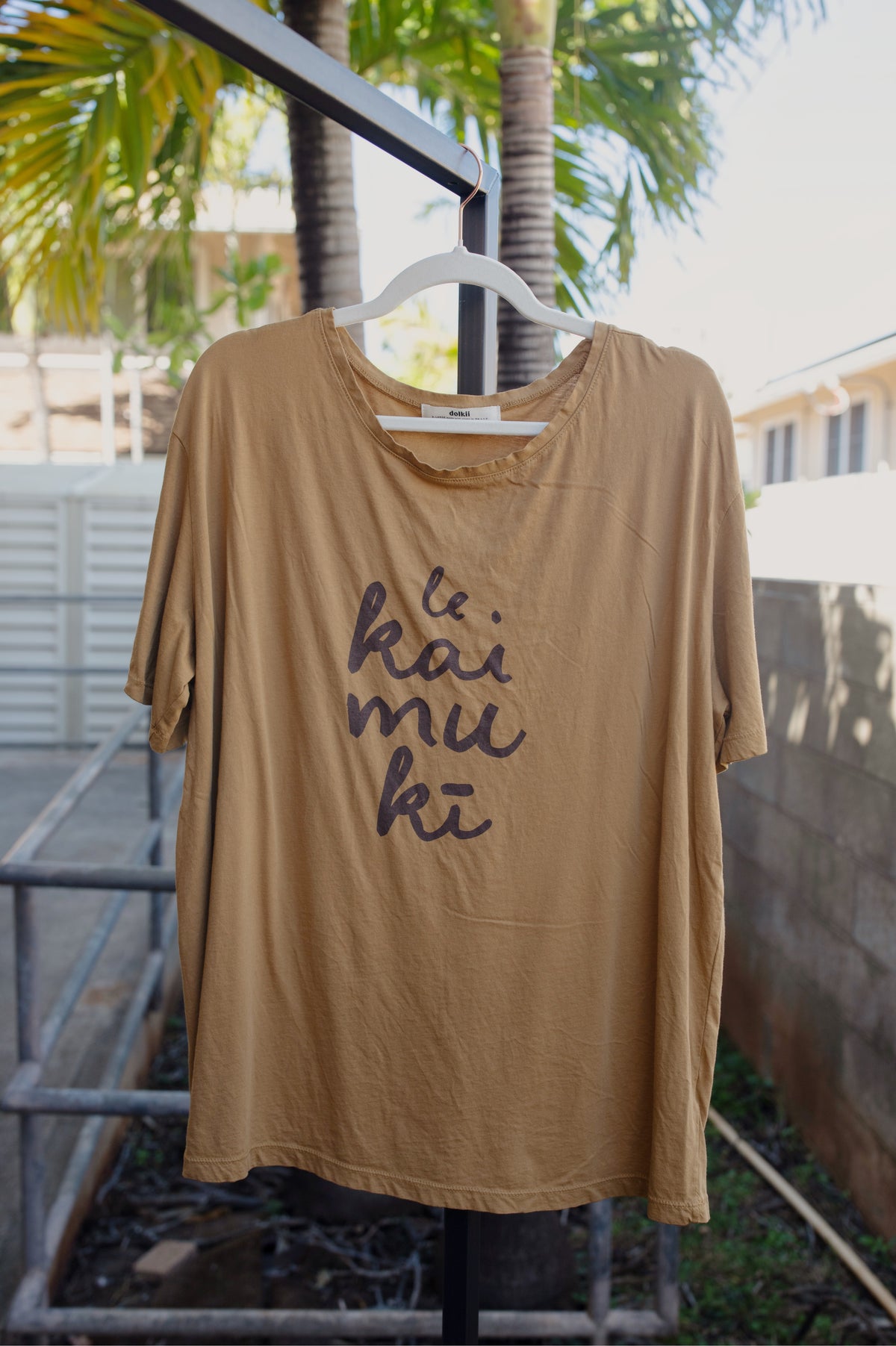 TEE KAIMUKĪ - OVERSIZED - HOJICHA