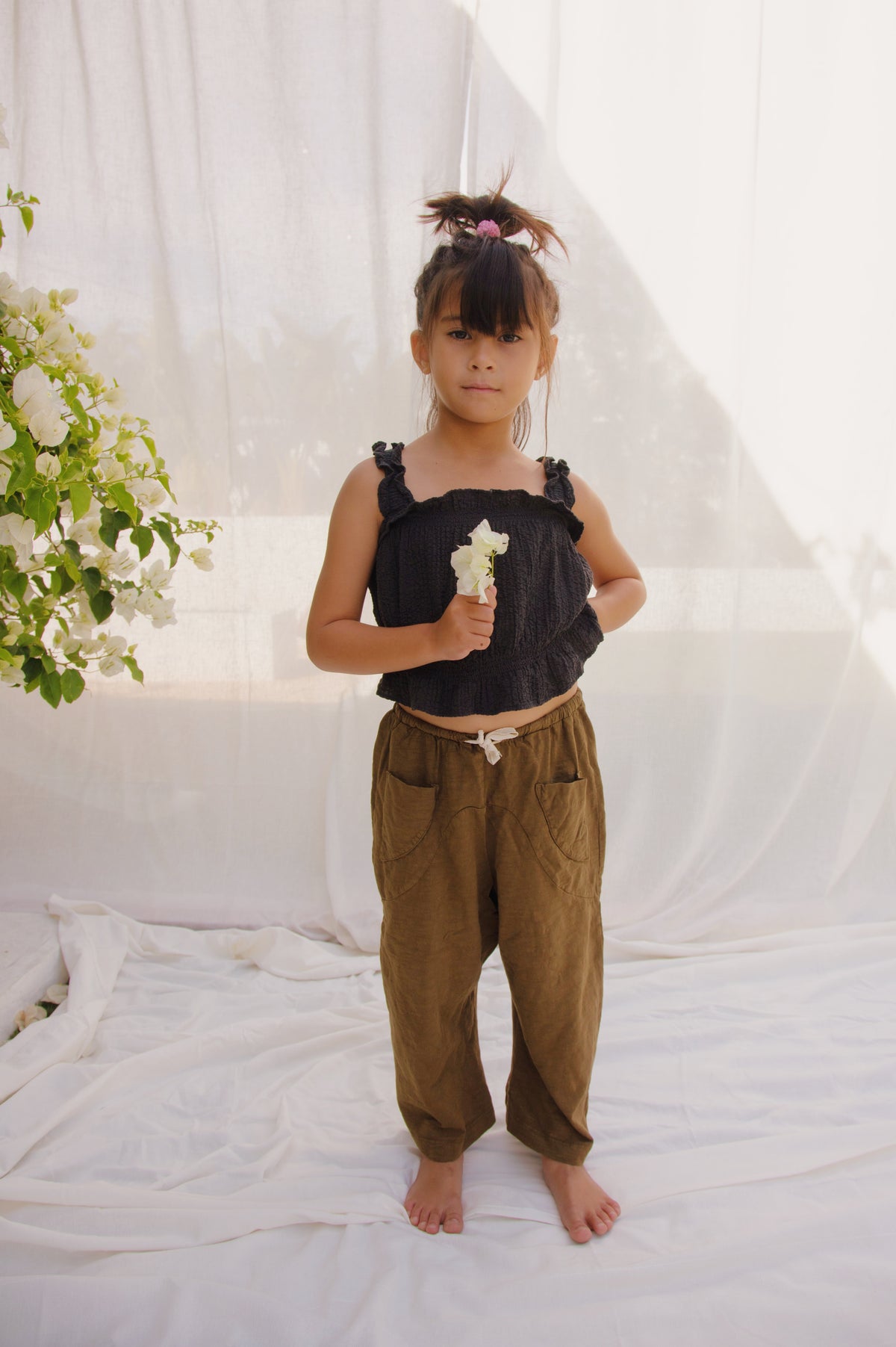 KIIKII PANT LUCA - AVOCADO