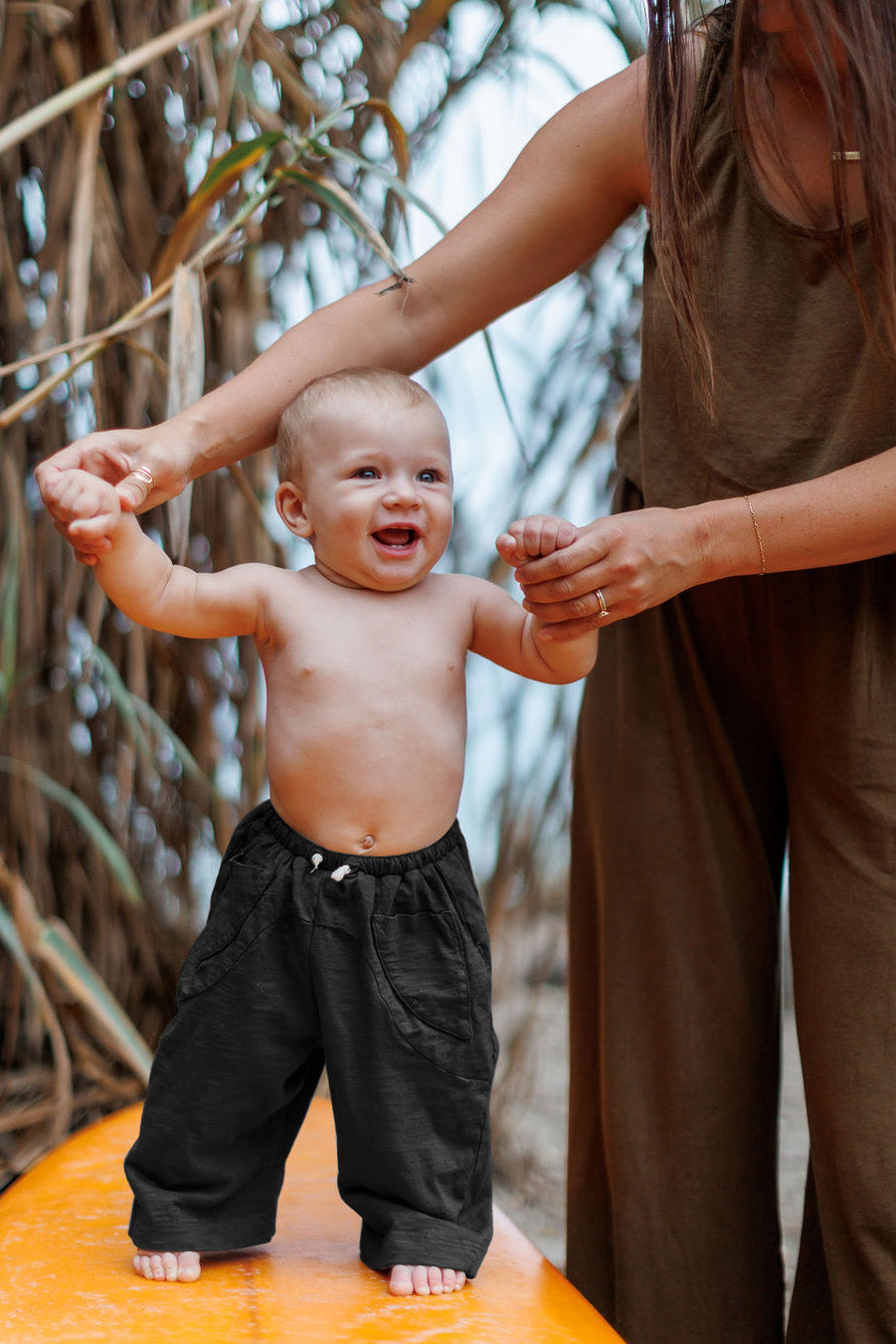 KIIKII PANT LUCA - LAVA BLACK