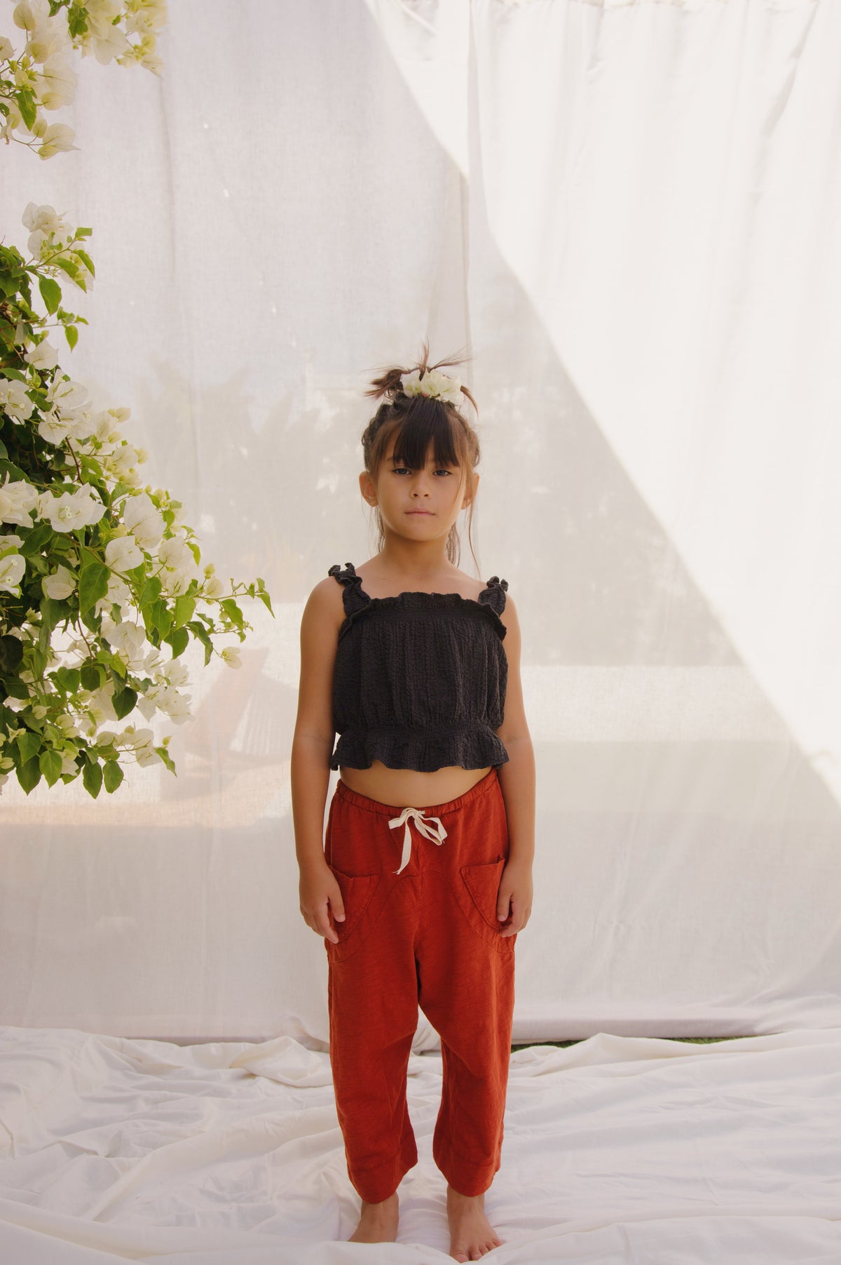 KIIKII PANT LUCA - LEHUA RED