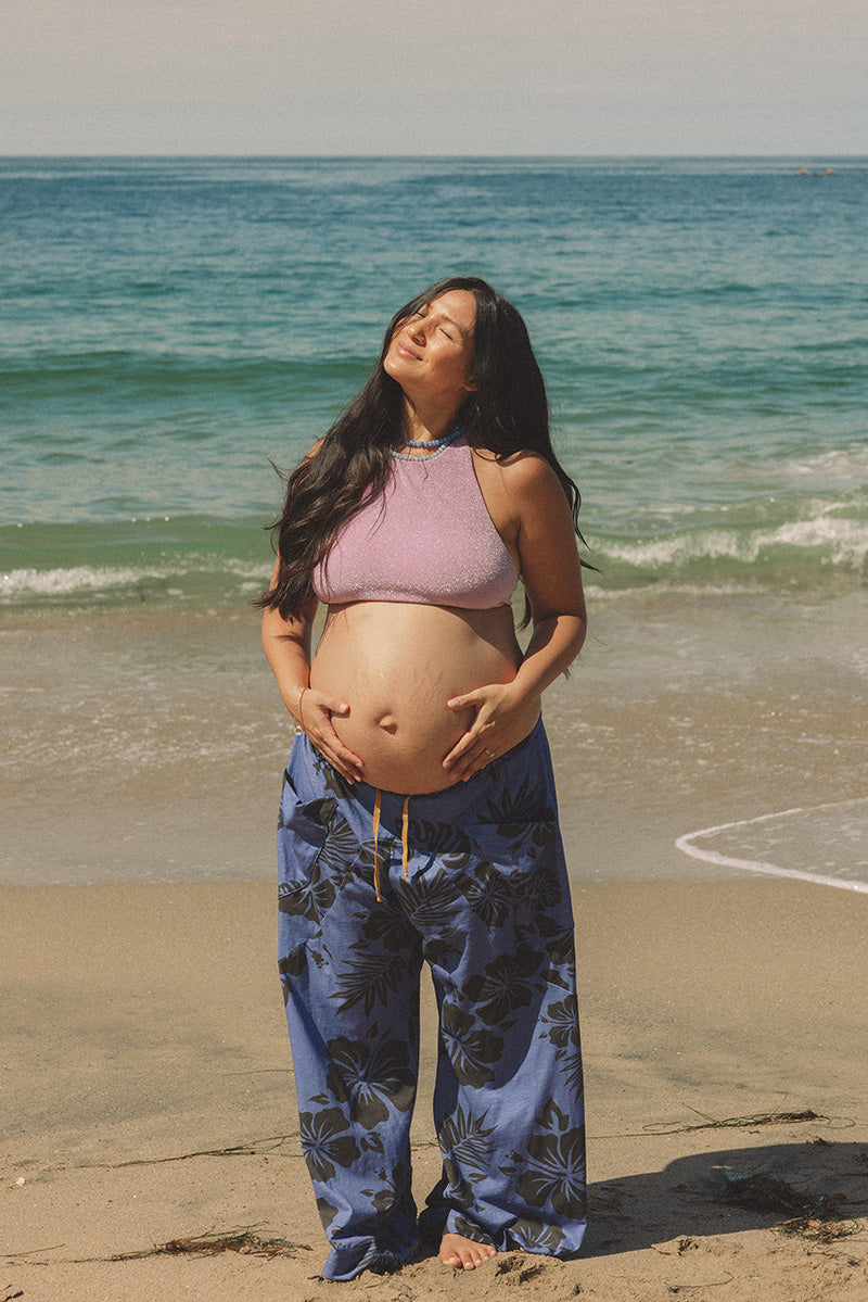 PANT LUCA - DOLKII X LAS OLITAS - BLUE VIOLET