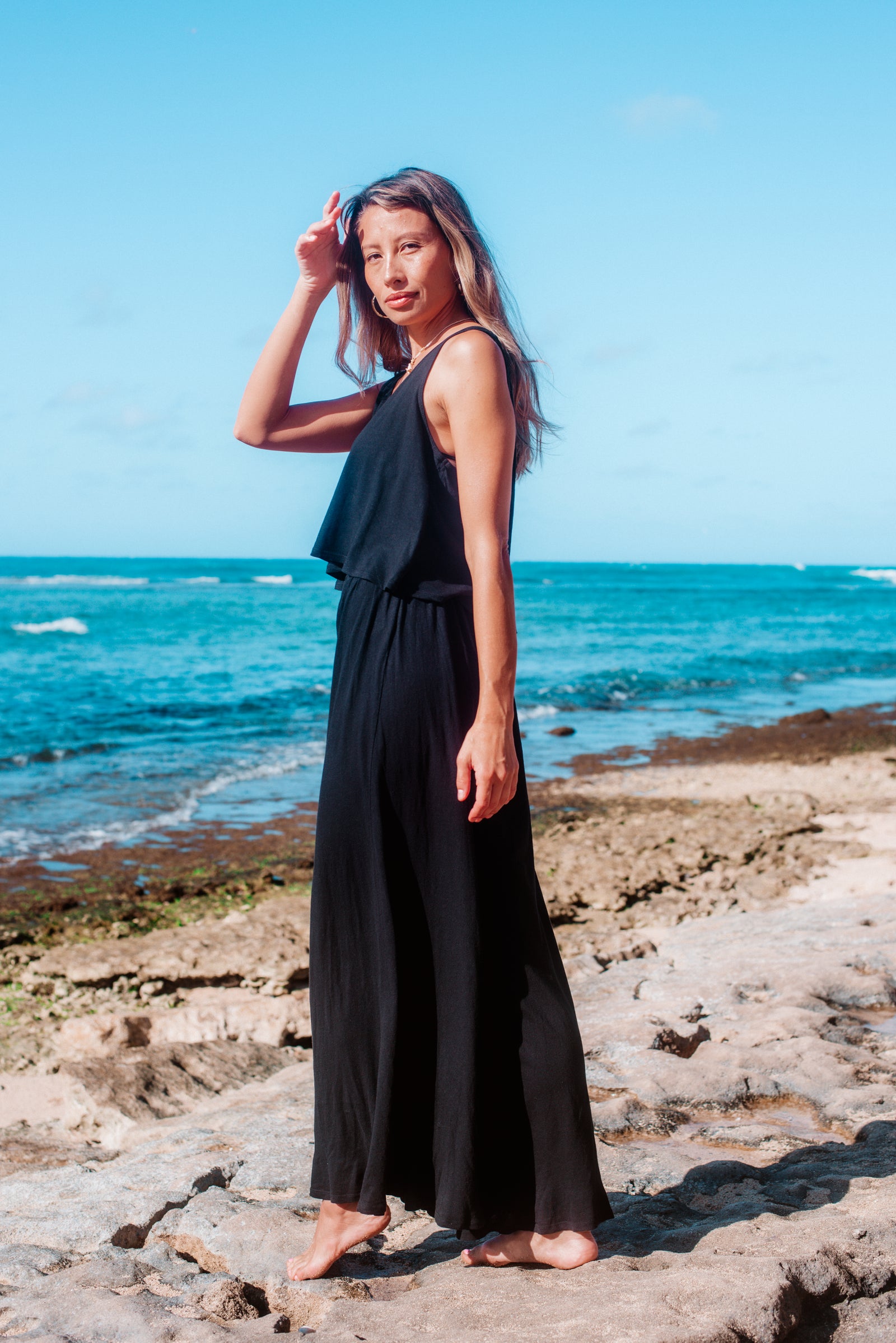 PANT LOLA - LAVA BLACK