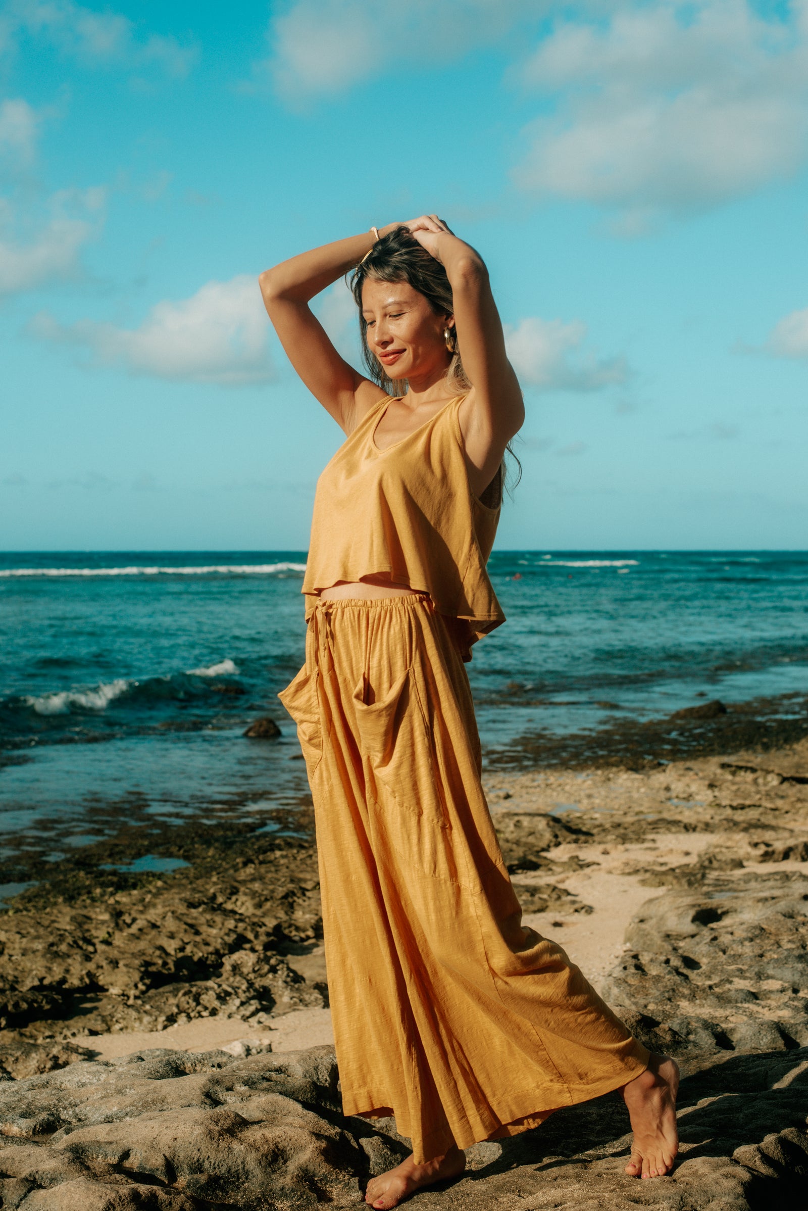 PANT LUCA - PINEAPPLE