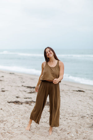 PANT LOLA - AVOCADO