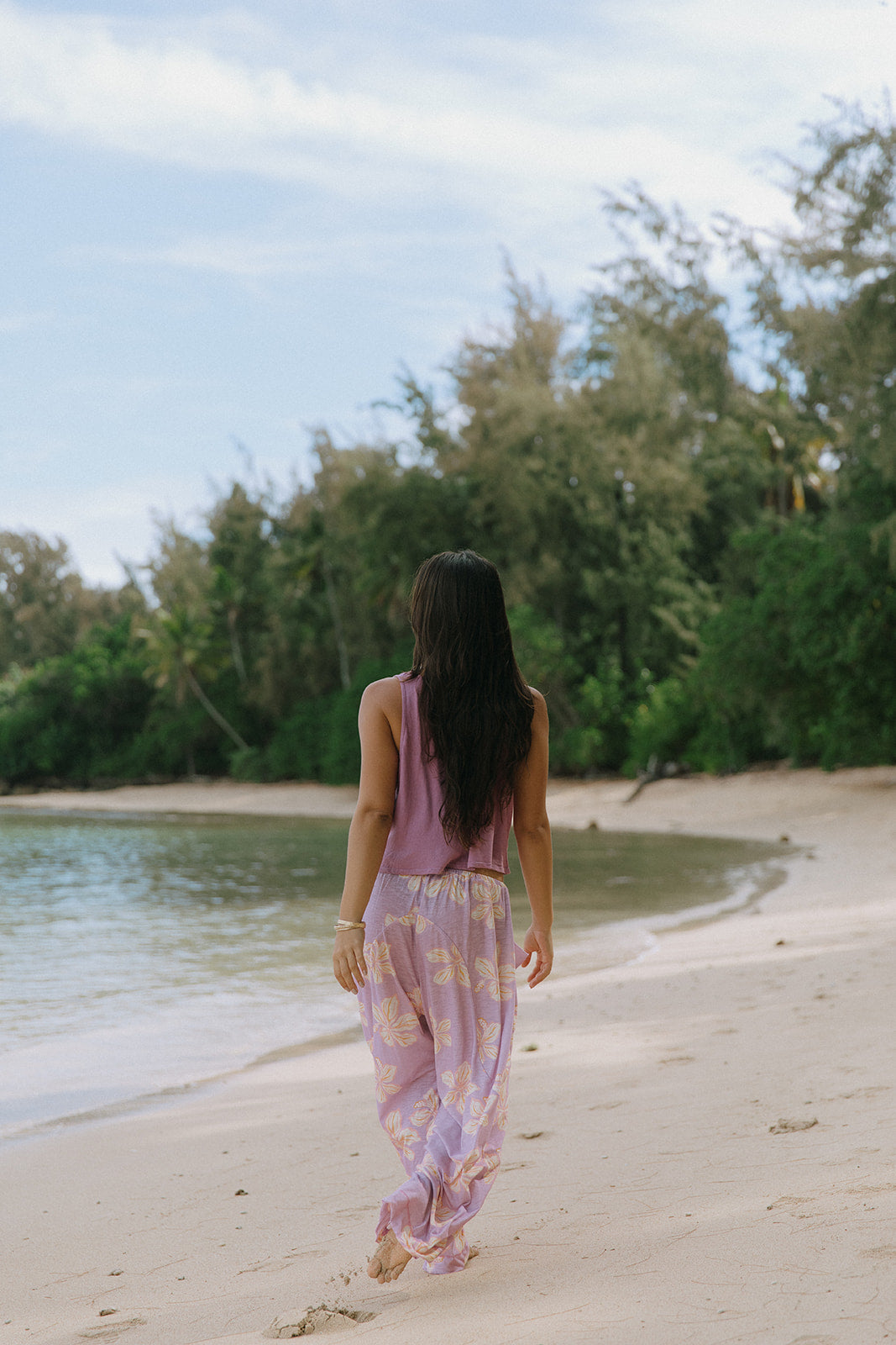 PANT LUCA - LAVENDER LEI