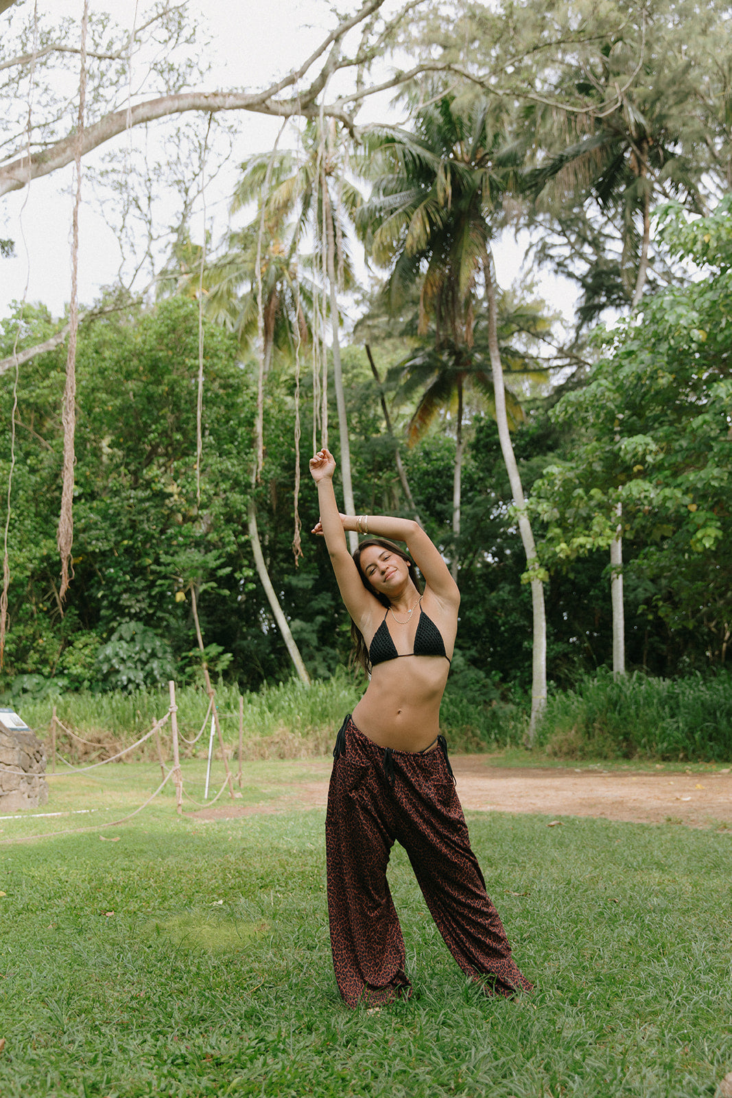 PANT LUCA - COCO LEOPARD