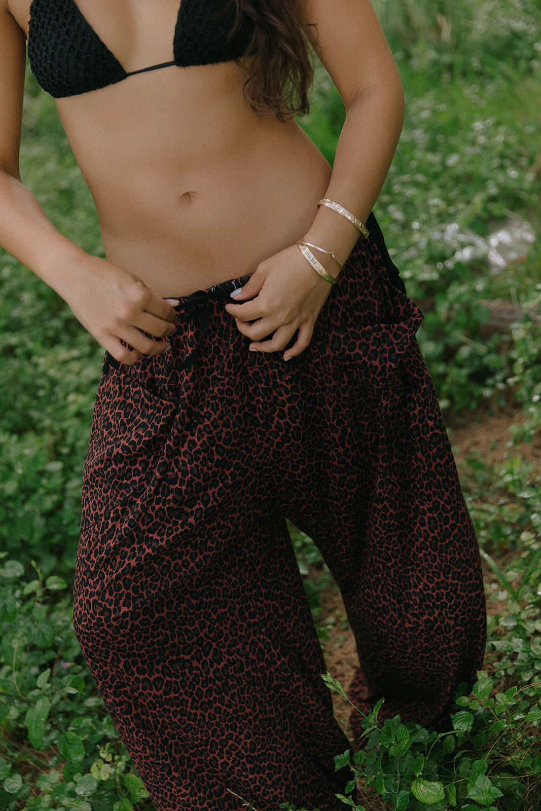 PANT LUCA - COCO LEOPARD