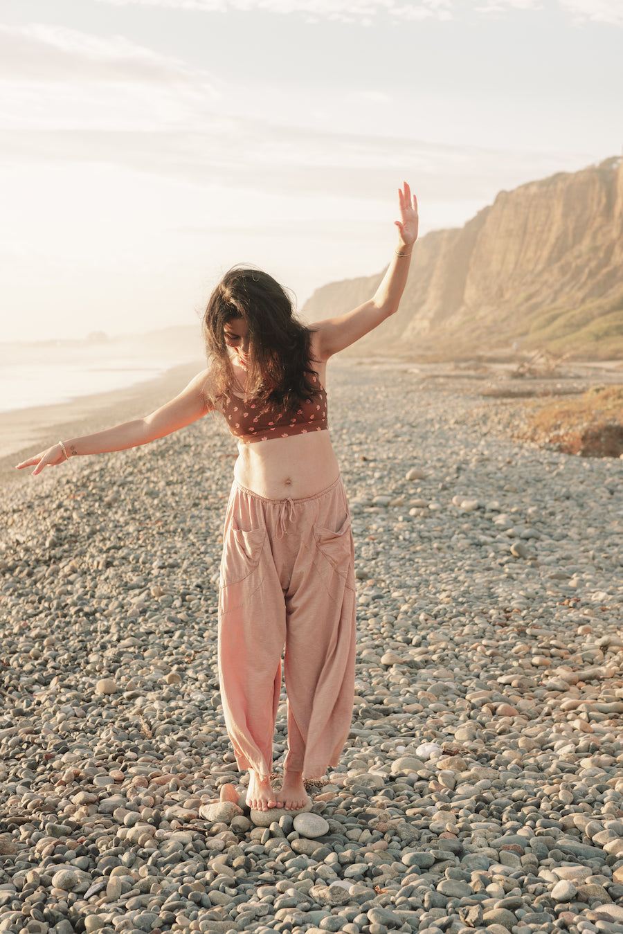 PANT LUCA - ROSE CLOUD (SHORT INSEAM)