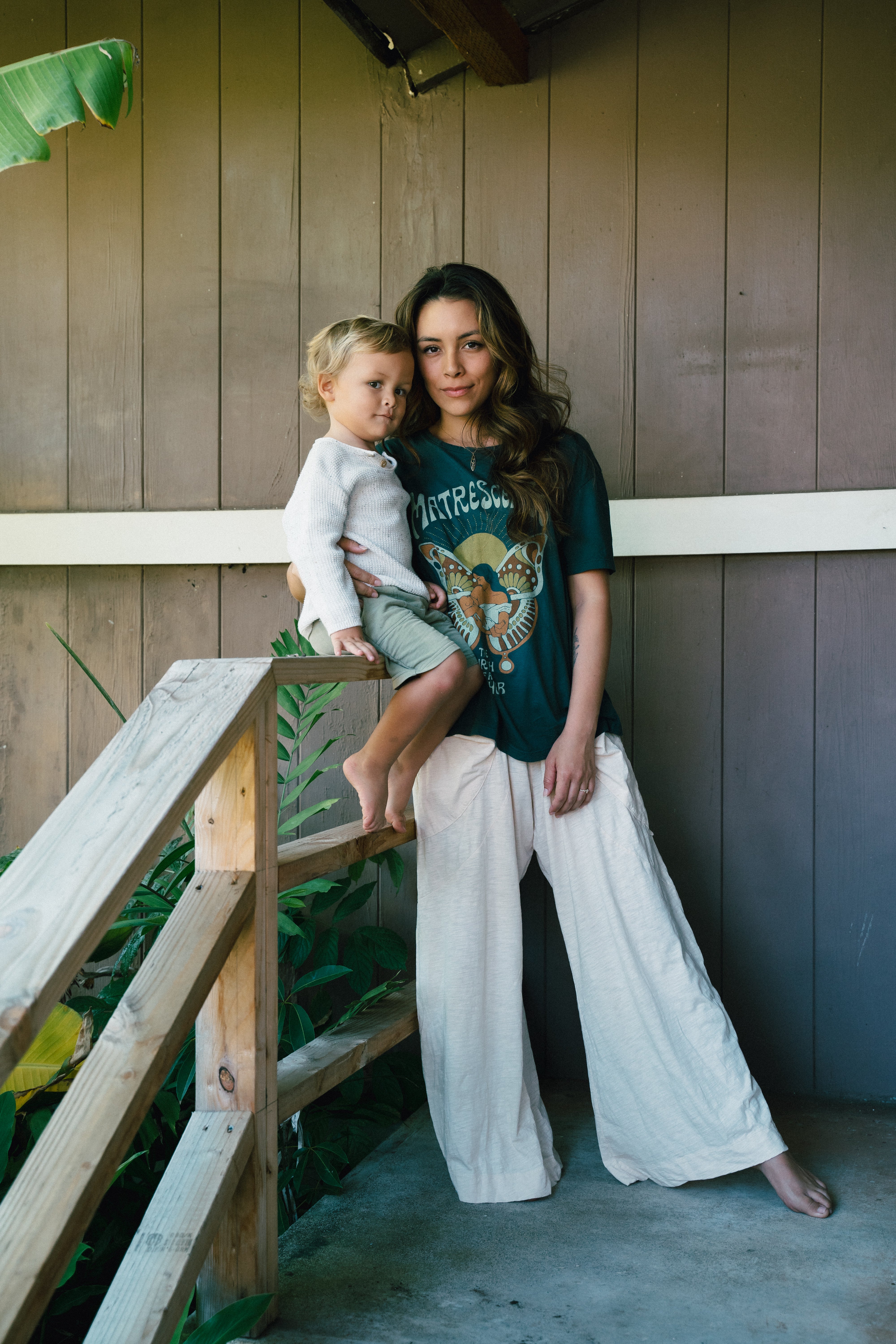 Oversized Fit - Tee Matrescence - Washed Black - Dolkii Hawai'i