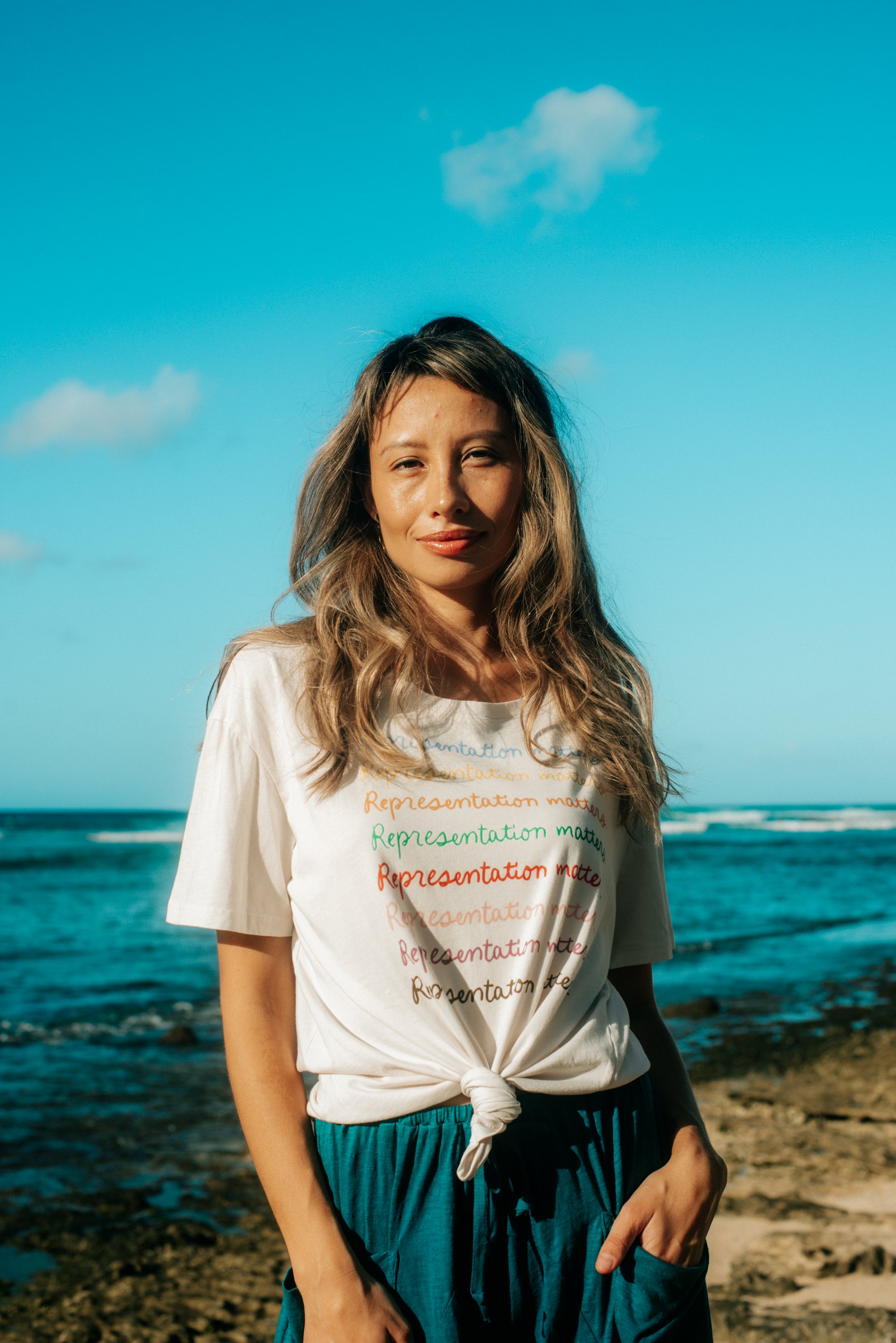 TEE REPRESENTATION MATTERS - OVERSIZED FIT - MOONSTRUCK