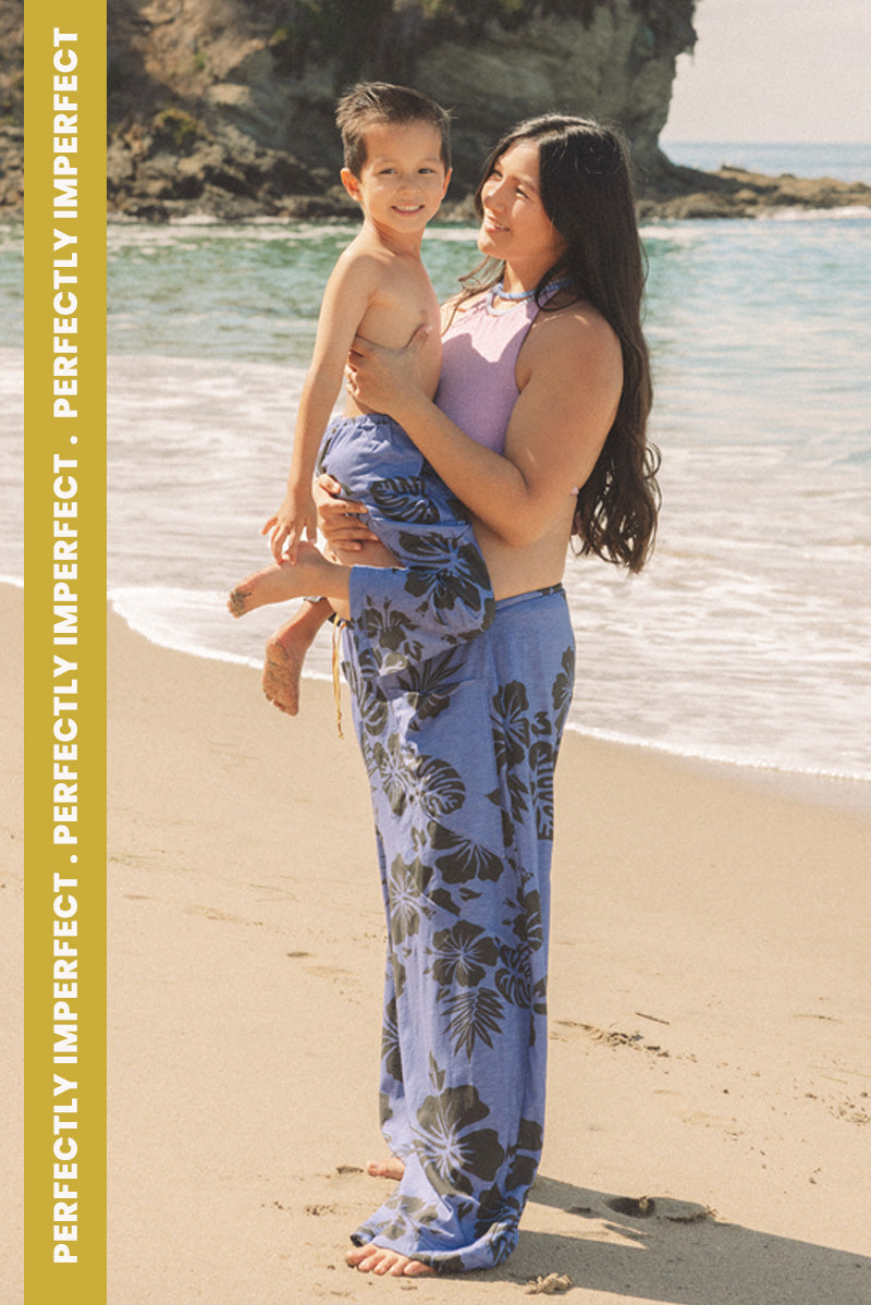 PANT LUCA - BLUE VIOLET (PERFECTLY IMPERFECT - WILL SHRINK)