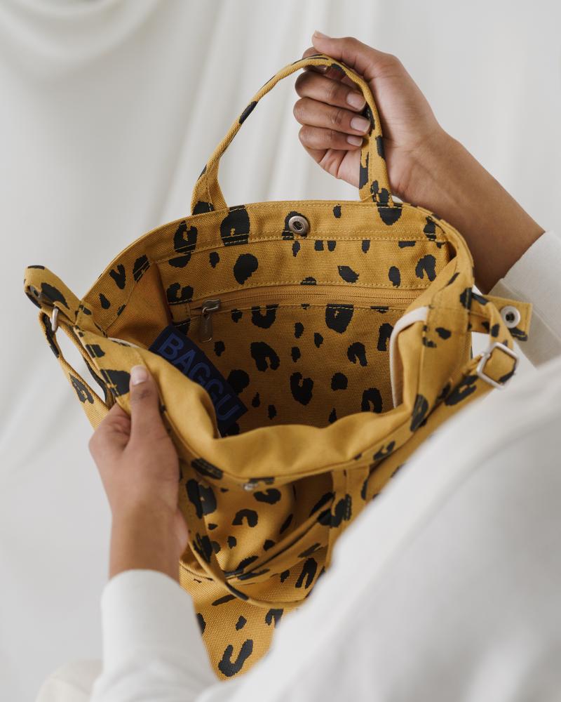 Baggu Leopard Tote Bag