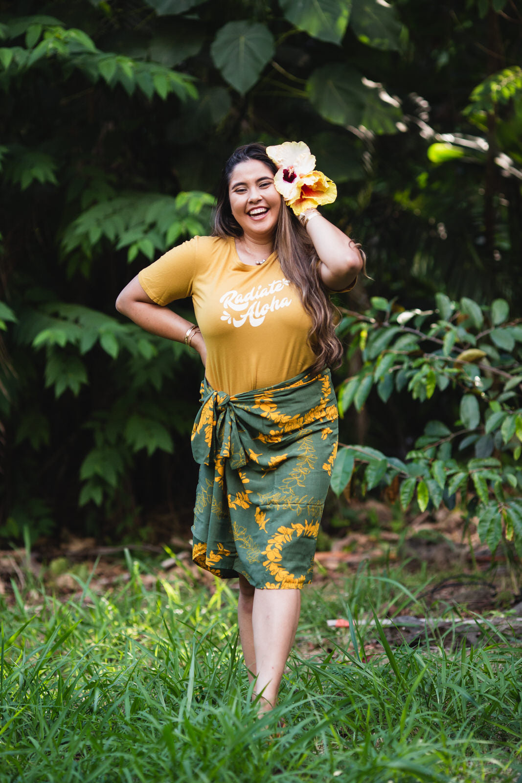 TEE RADIATE ALOHA II - PINEAPPLE