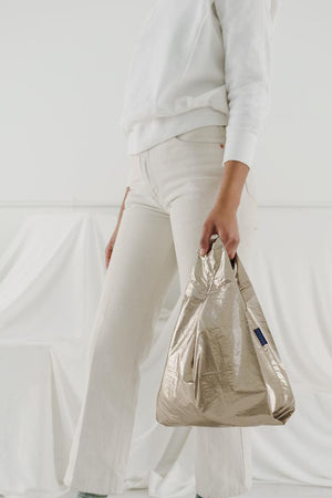 BRONZE METALLIC BAGGU