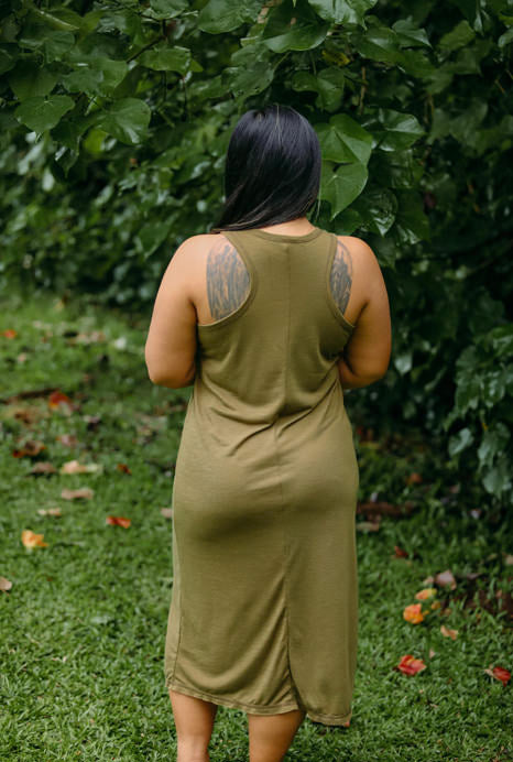 DRESS ISA - AVOCADO