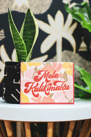 MELE KALIKIMAKA GREETING CARD