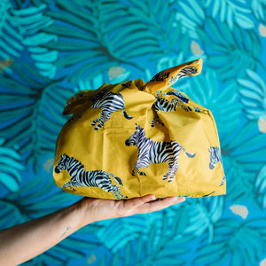 OCHRE ZEBRA BAGGU