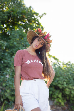 TEE WAHINE - TOASTED COCO