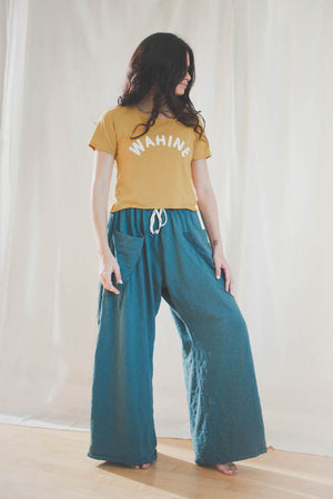 PANT LUCA - BLUE LAGOON
