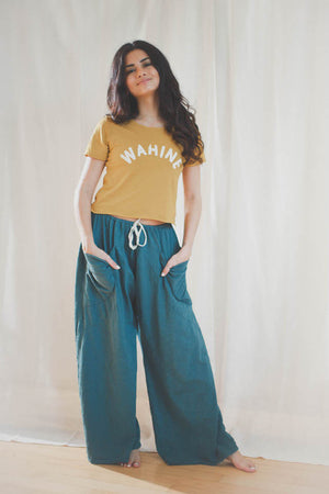 PANT LUCA - BLUE LAGOON