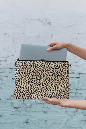 GO POUCH SET HONEY LEOPARD BAGGU