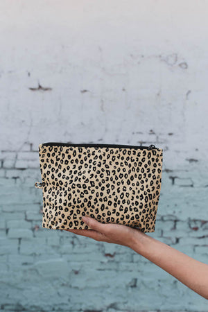 GO POUCH SET HONEY LEOPARD BAGGU