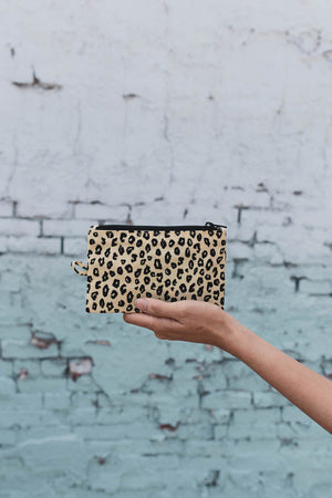 GO POUCH SET HONEY LEOPARD BAGGU