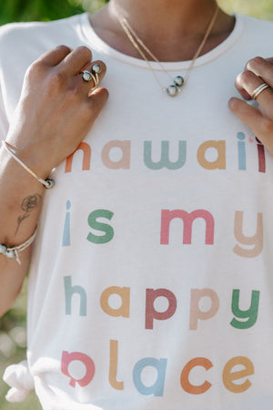 TEE HAWAI'I IS MY HAPPY PLACE - COCONUT