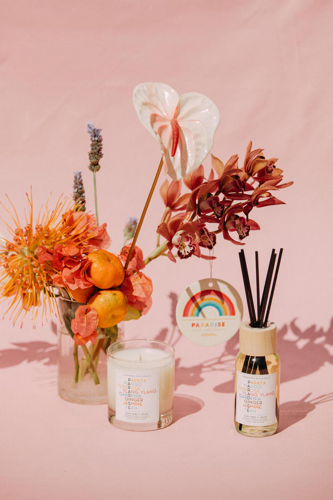 JULES + GEM HAWAI'I X DOLKII - 4 OZ REED DIFFUSER