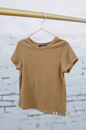 KIIKII TEE WAHINE - GOLDEN OLIVE