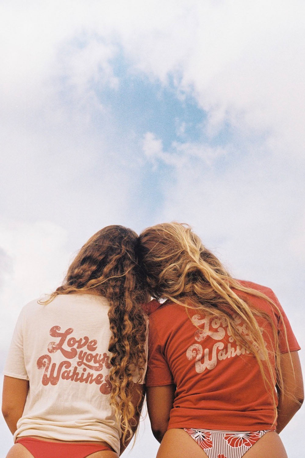 TEE LOVE YOUR WAHINES - COCONUT